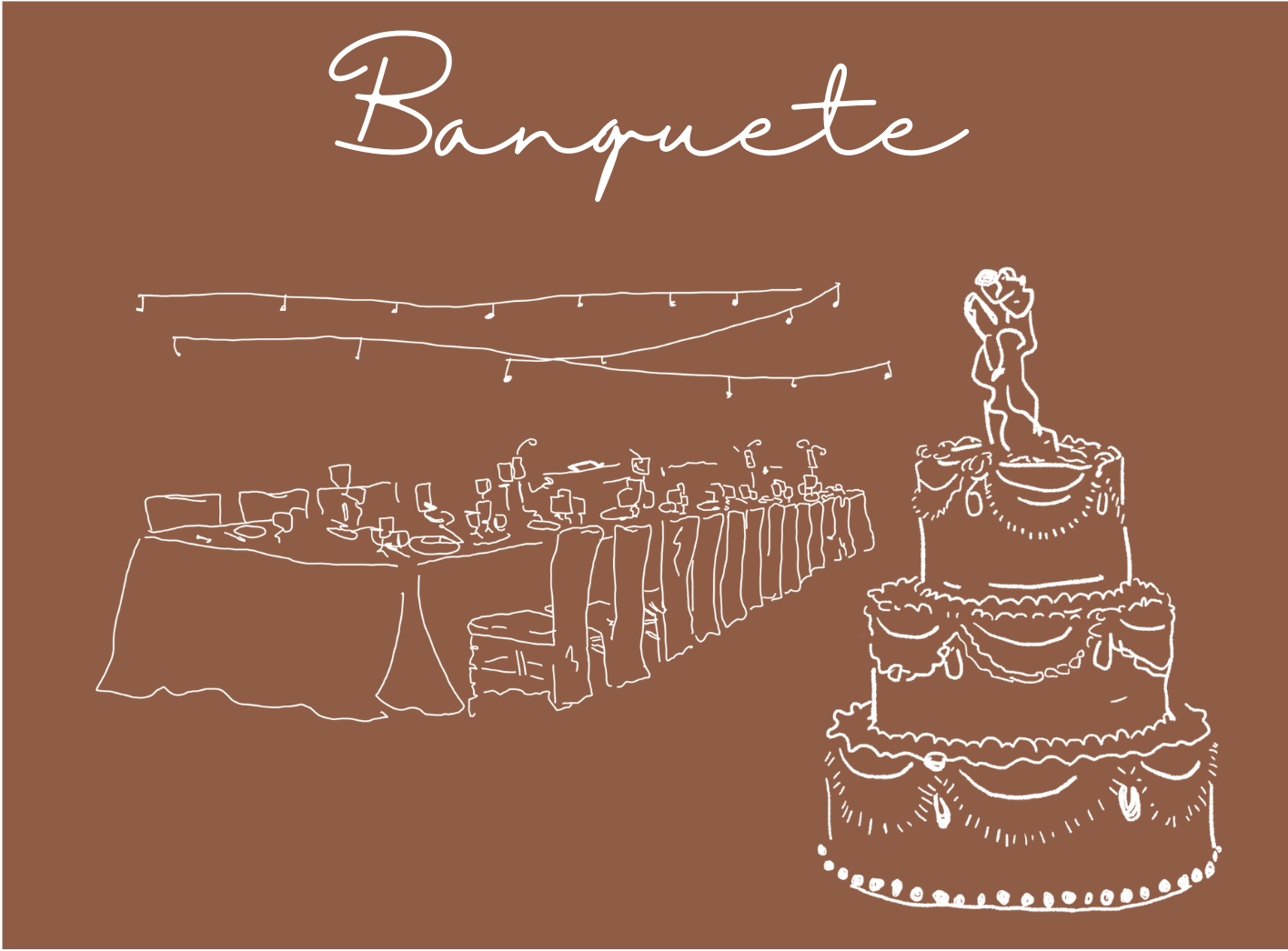 Ilustración del banquete